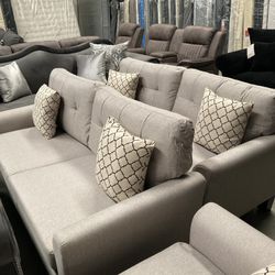 Sofá And Loveseat Set. $595 New! Please See Description Below 👇 