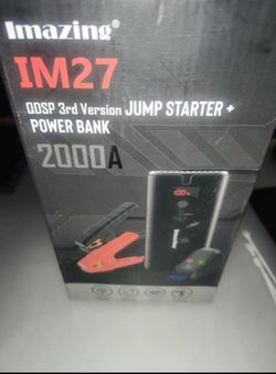 Imazing I27 QDSP 3rd Version
Jump Starter + Power Bank