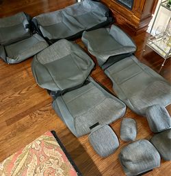 Ford 21-26 F150 Cloth Seat Covers F-150 2021 - 2026 F 150