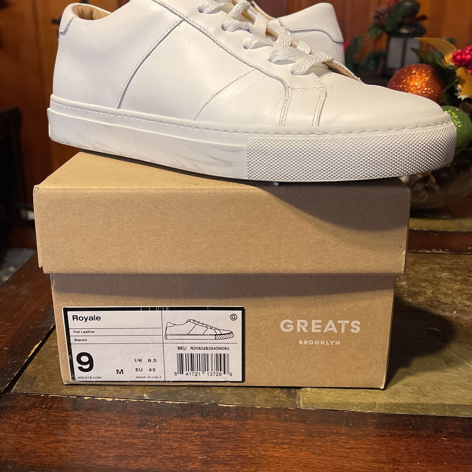 Greats Royale White Sneakers