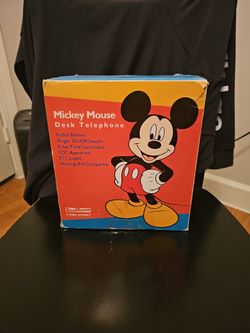 Mickey Mouse Desk Telephone