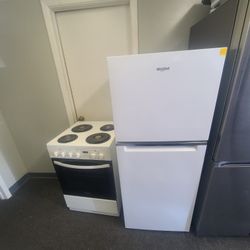 Efficiency Apt Size Stove And Fridge