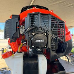 ECHO
216 MPH 517 CFM 58.2cc Gas 2-Stroke Backpack Leaf Blower with Tube Throttle