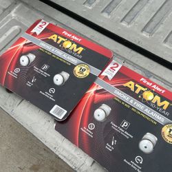 First Alert Atom Smoke & Fire Alarms Photoelectric Technology 