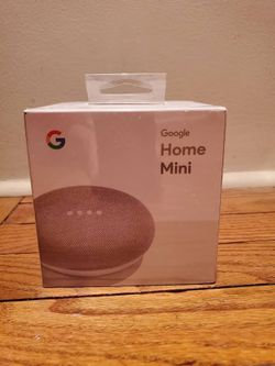 Google Home Mini Bluetooth Speaker Smart Speaker with Google Assistant (New in sealed box)