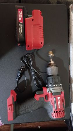 Bauer 20V Lithium Drill with Battery and Charger