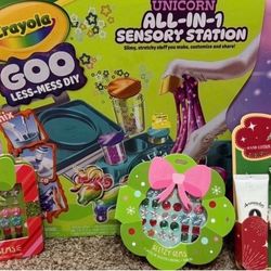 Kids slime and girls sticker earrings free with purchase