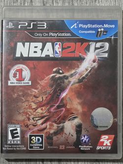 NBA 2K12 FOR THE PS3