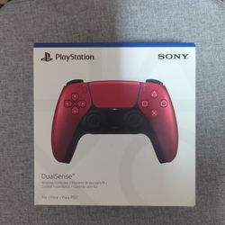 PS5 Controller Volcano Red