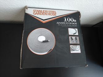 100 Ft Stainless Steel Garden Hose