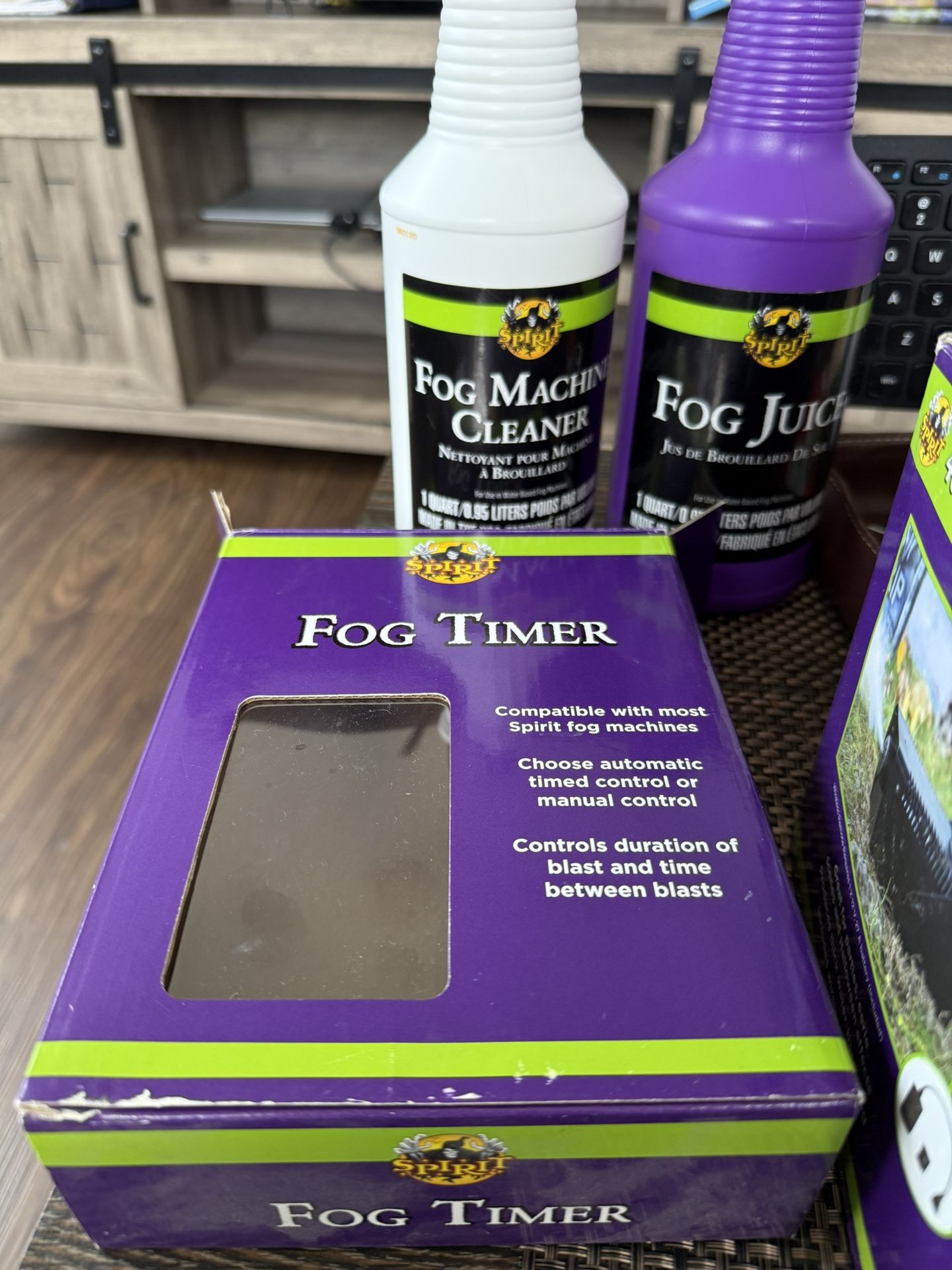 Fog machine set