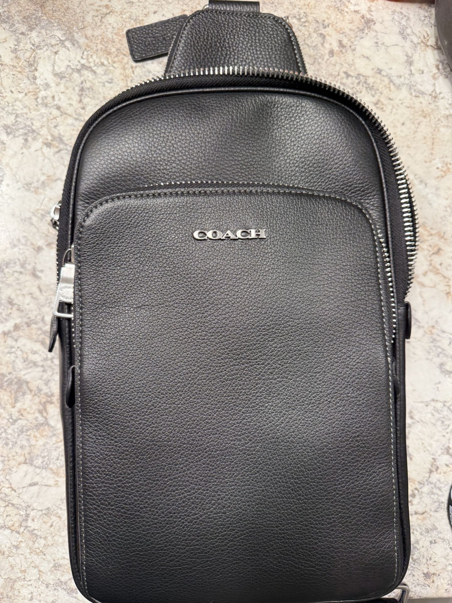 Mens Coach Crossover Bag/backpack-used Once