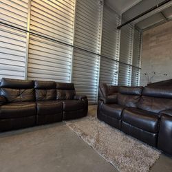 Recliners Couch Set- Free Delivery