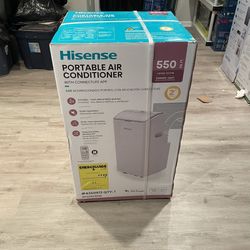 Hisense 12000 BTU DOE 115-Volt Vented Large Room Smart Portable Air Conditioner Remote