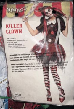 Clown costume