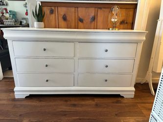White dresser