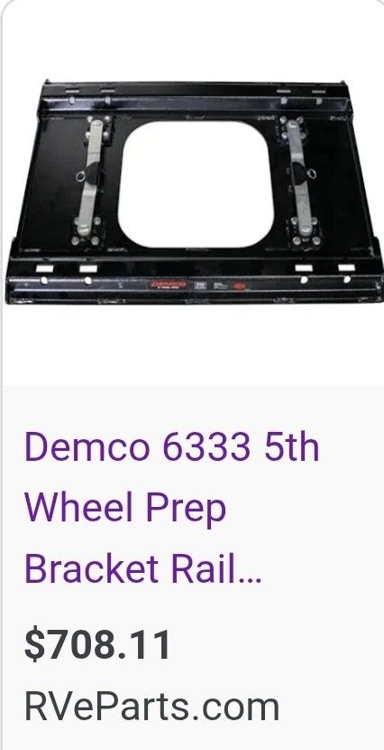 Demco 5th Wheel Prep