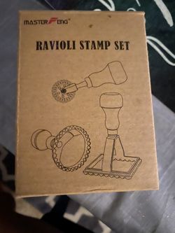 Ravioli Cooking stamp set $12 new in box