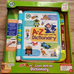 New Leap Frog A to Z Learn with Me Dictionary