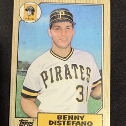 1987 Topps  #651  Benny Distefano 