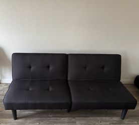 Futon Sofa Black