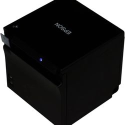 Epson TM-M30II Thermal Requires Wireless Dongle POS Receipt Printer, Black - Bluetooth and Ethernet Connectivity - Thermal line Printing Technology, 2