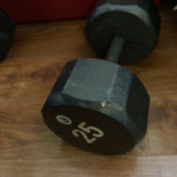 25 pound Dumbell