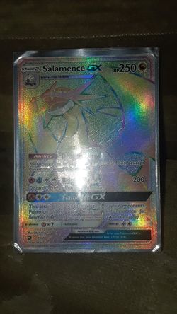 Pokémon Salamence GX (rainbow rare)
