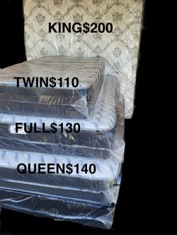 Mattresses King Queen Full Twin