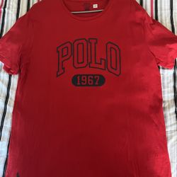 Polo Ralph Lauren Men’s 1967 Authenticated Red T-Shirt