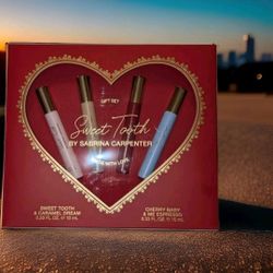 Sabrina Carpenter Perfume Gift Set! SWEET TOOTH, CARAMEL DREAM, CHERRY BABY...