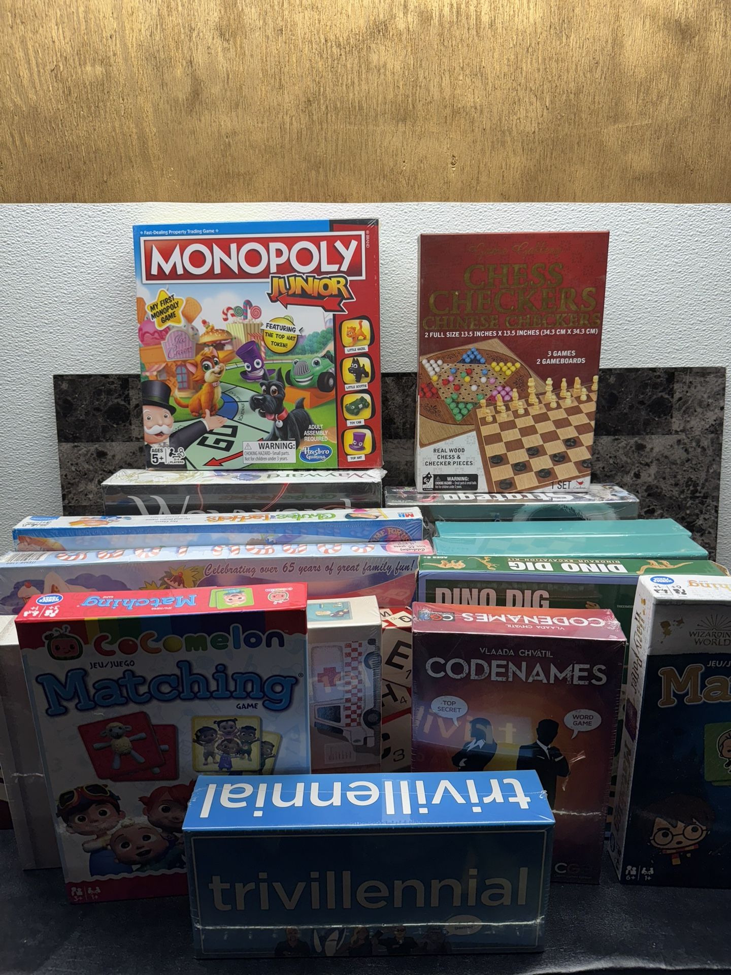 15 Brand 🆕 Board Games Lot