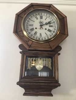 Wooden Pendulum Chime Wall Clock