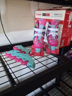 Kids Adjustable Roller Skates Rainbow Unicorn
