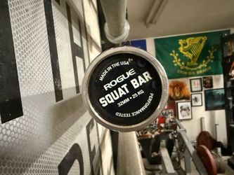 Rogue 32mm Squat Bar