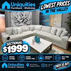 Stupendous sectional by Ashley Furniture brand new