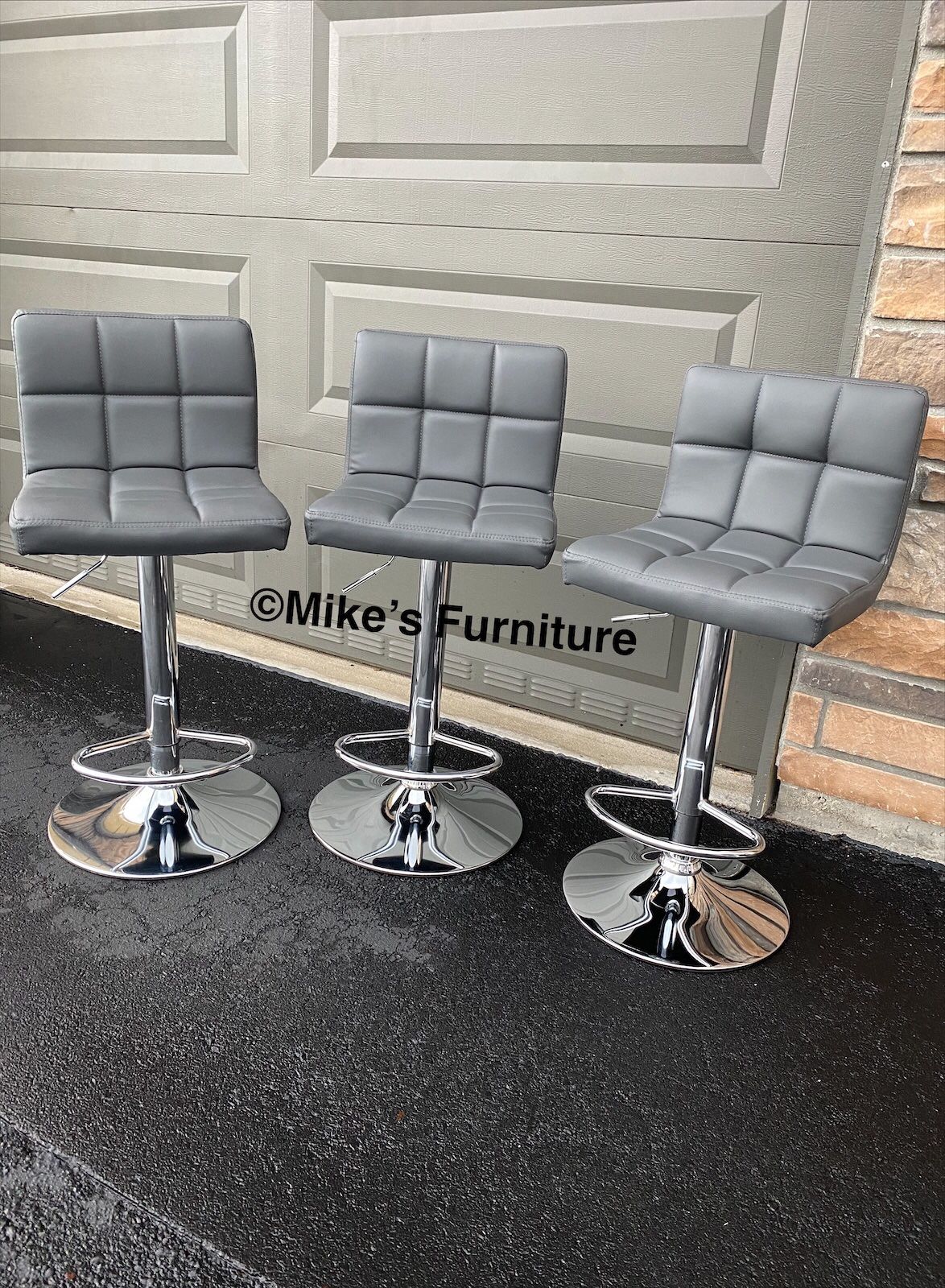New Adjustable Bar Stools barstools barstool bar stool Sillas chair chairs cadeiras (5 Colors: Black White Gray Red brown) $110 each