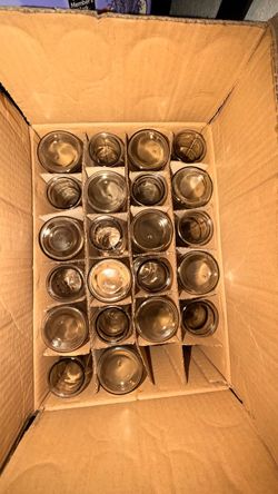 Glass vases (22 total)