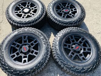 17” Brand new trd style rims and new falken tires 265-70-17 6 lug for sale