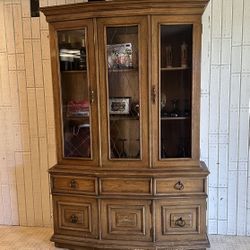 Large Brown Hutch 