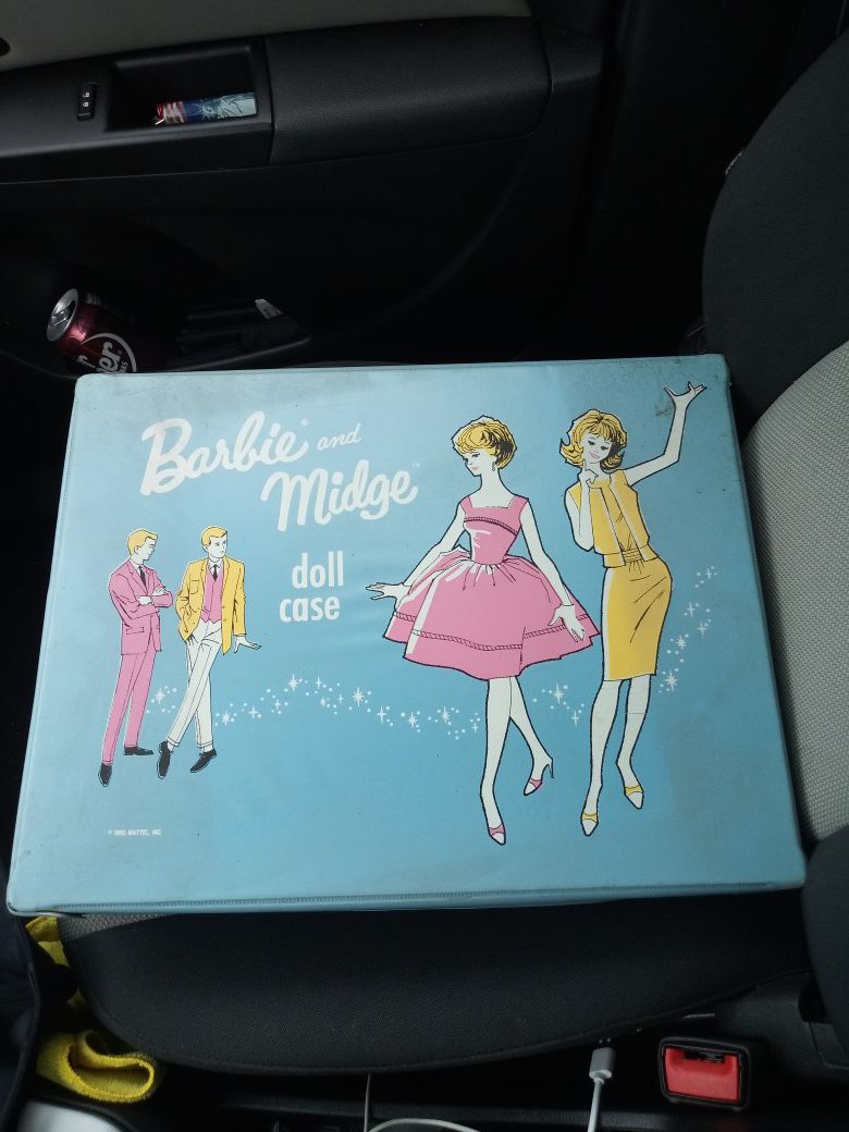 Barbie doll case vintage