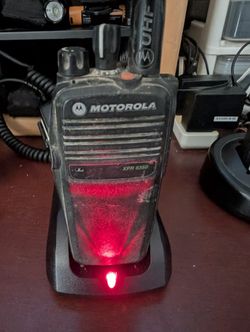 Motorola XPR 6350 Used But Works Great With New Charging Base