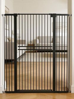 55" Extra Tall Pet & Dog Gate (Black) – Used