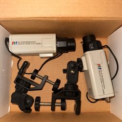 Two Sony CB35  Security Cameras  
