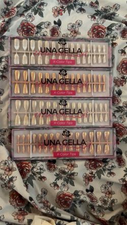 Gel X Press On 600 Chrome Nails $30