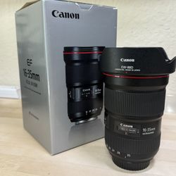 Canon EF 16-35 F/2.8L III USM Lens  MINT Condition