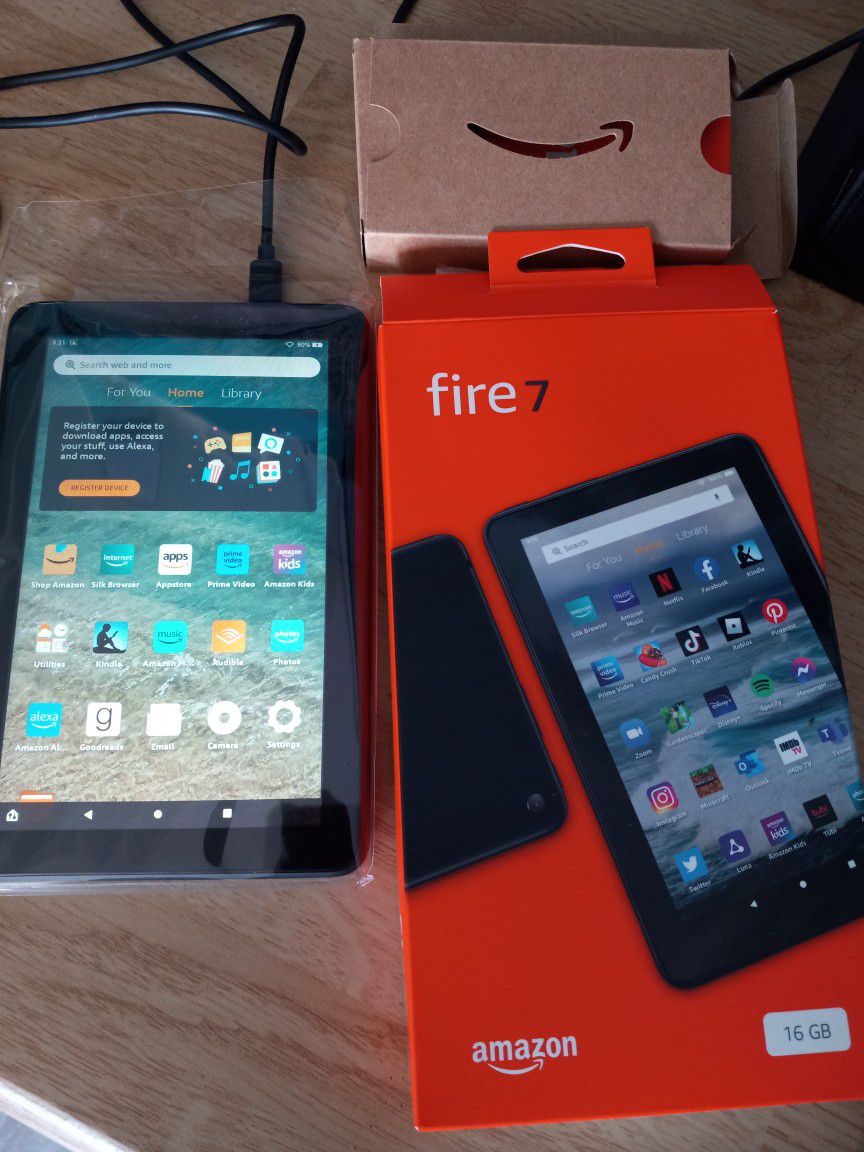 Tableta Amazon Fire 7,,$45