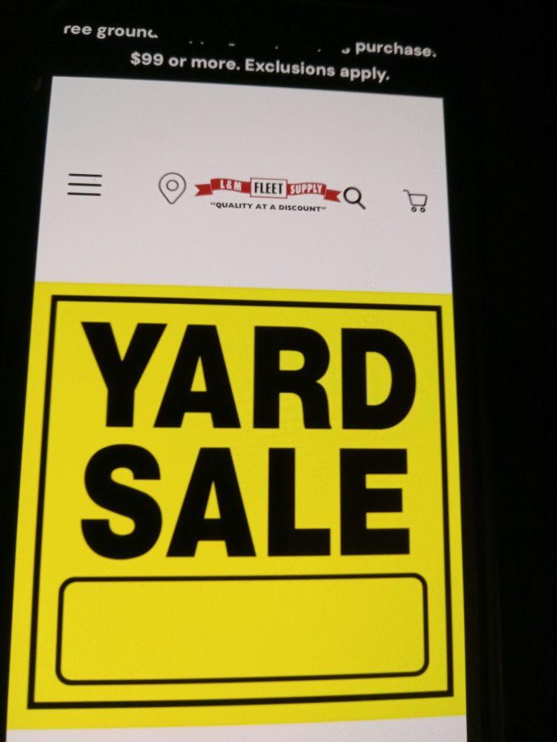 Free Stuff Along With Yard Sale