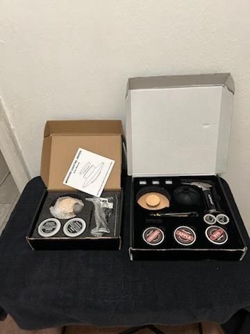 Lot Of 2 smoked cocktail kit