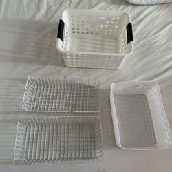 Storage Baskets/Trays